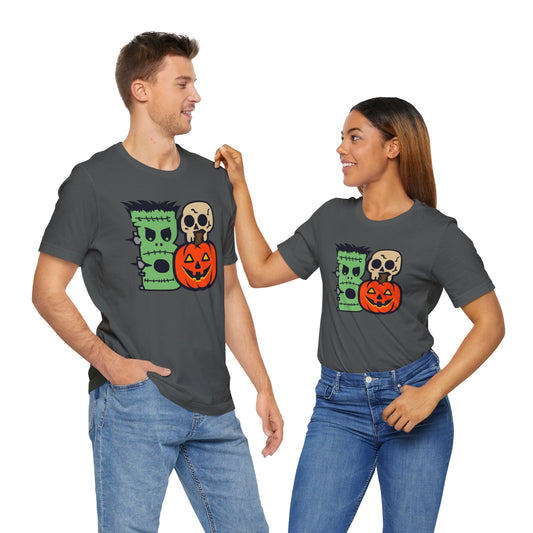 Men's / Women's / Unisex Halloween Graphic "Boo" Tee
