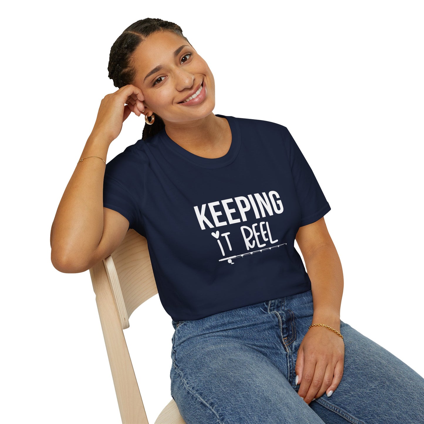 Women's "Keeping It Reel" Fishing Tee