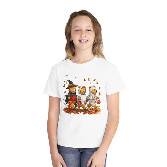 Girls "Halloween Bears" Youth Tee