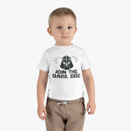 Star Wars Theme "Join The Dark Side" Infant Cotton Jersey Tee