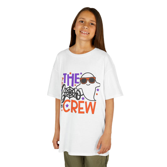 Girl's / Boy's / Unisex "Boo Crew" Fun Youth Halloween Tee