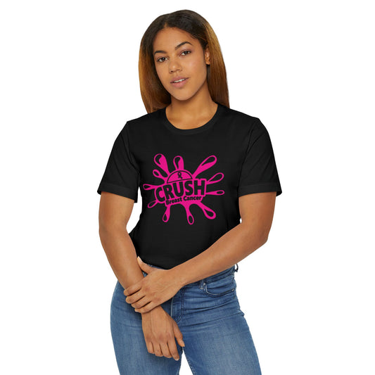 Breast Cancer Awareness "Crush Cancer" Tee