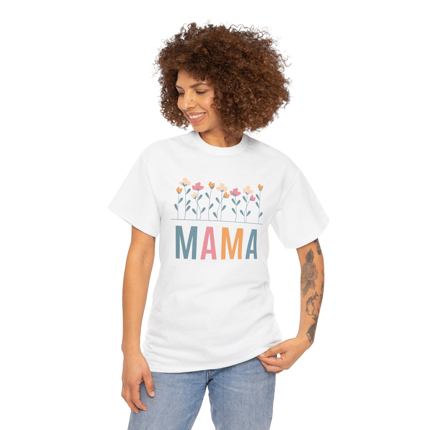 Mama Floral Tee