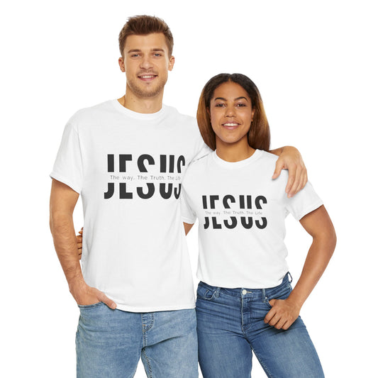 Men's / Women's / Unisex "Jesus" Heavy Cotton Tee